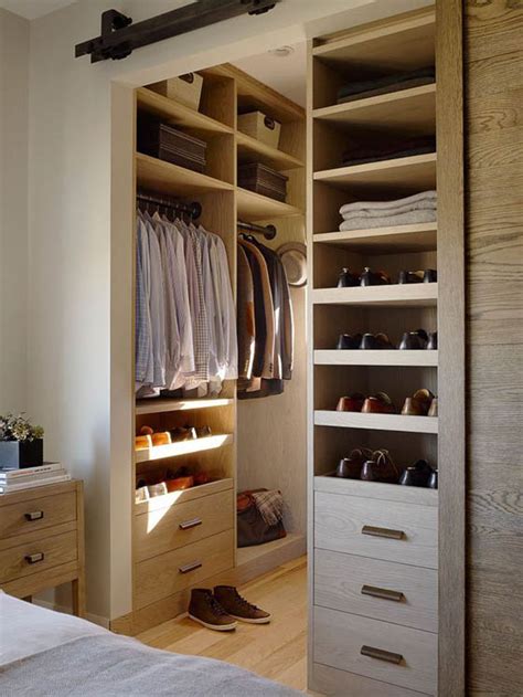 Create a 'dressing room wall' 25 Cool Walk In Closet Ideas for Men - Design Swan