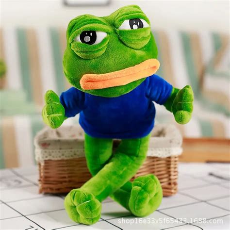 45cm Funny Stuffed Toys For Kermit Kermit The Frog Plush Toy Sad Frog