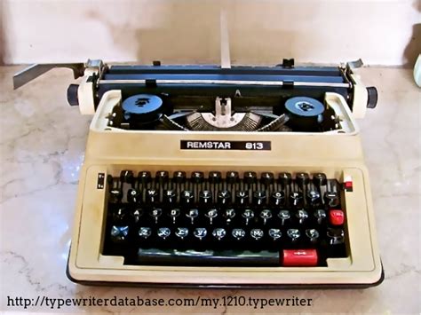 1970s Remstar 813 Korea On The Typewriter Database