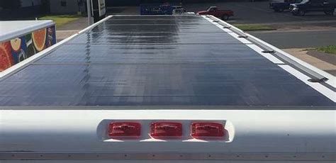 Nacfe Truck And Trailer Mounted Solar Panels A Viable Power Source