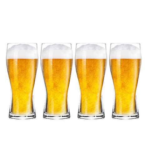 24 Off On Set Of 4 400ml Tall Beer Glasses Onedayonly