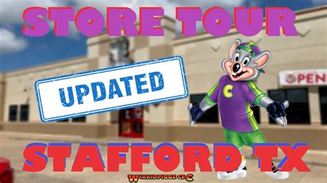 Chuck E Cheese Stafford Tx Store Tour 2020 Youtube