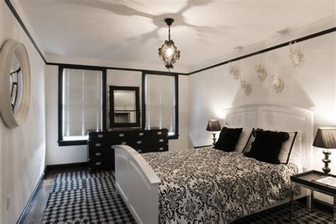 Bedrooms, closets / photo galleries. 15 Elegant Black and White Bedroom Design Ideas