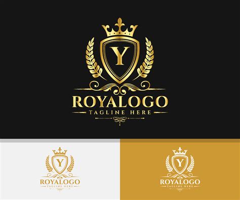 Luxury Brand Elegant Royal Logo Royal Letter Y Logo Template 13514933