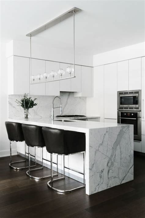 One trend of modern kitchens is to create an open and welcoming atmosphere to welcome guests. 132 best Black and White Kitchens images on Pinterest ...