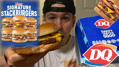 Dairy Queen Does Burgers 🍔 New Stackburger Review Better Than Burger