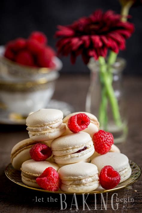 Basic Macarons Recipe Italian Meringue Method Let The Baking Begin