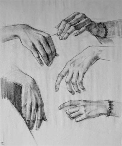 Drawings Of Hands Drawing Images Drawings Best Portraits A Level Art