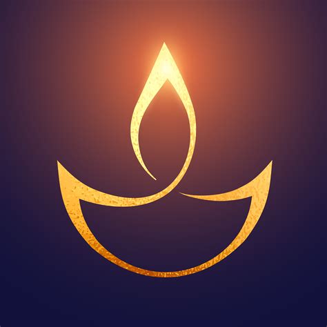 Golden Diwali Artistic Diya Background Download Free Vector Art