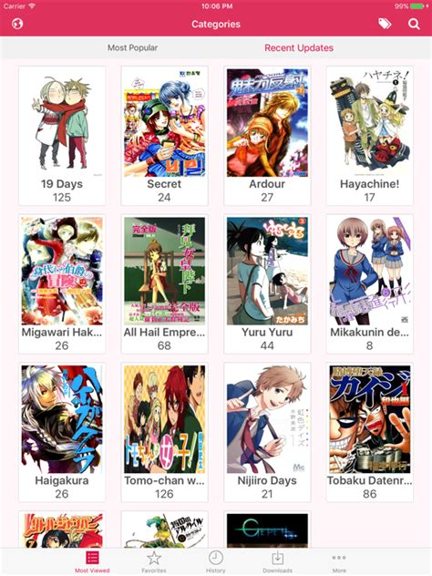 Manga Reader Best Manga App Screenshot