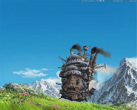 Hd Wallpaper Anime Studio Ghibli Howls Moving Castle Sky Nature