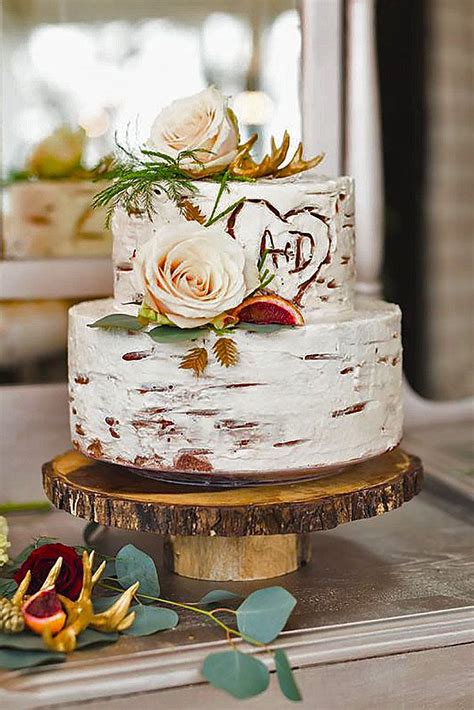 Small Rustic Wedding Cakes For Perfect Country Reception See More