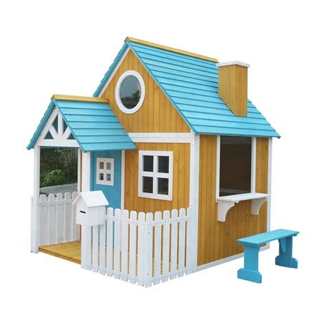 Outdoor Backyard Children Wooden Cubby House Playhouse Buy Outdoor