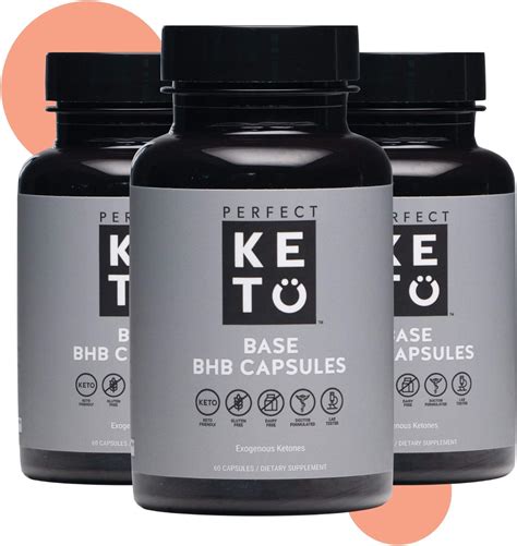 Perfect Keto Boost Pills Bhb Exogenous Capsules For Ketogenic Diet