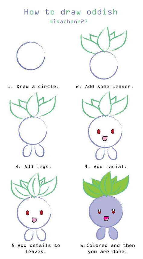 How To Draw Delcatty And Skitty Cute Kawaii Chibi From Pokemon With