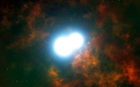 Two Merging Stars Destined To Ignite A Vast Supernova Explosion
