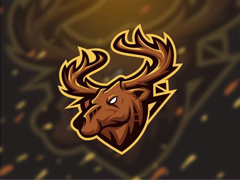 Deer Mascot Logo Uplabs