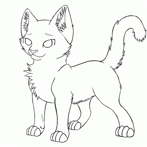 printable warrior cat coloring pages