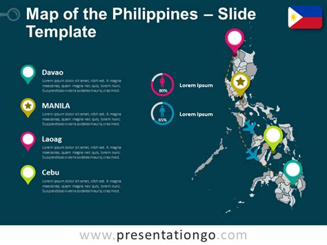 Map Of Philippines For Powerpoint And Google Slides Presentationgo