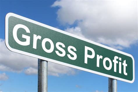Gross Profit Free Of Charge Creative Commons Green Highway Sign Image