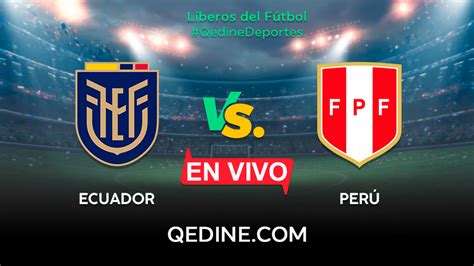 Peru won and after 7 dates, won its first game and reached 4 points, although it is still at the bottom of the hello everyone! Ecuador vs. Perú EN VIVO: Horarios y canales TV dónde ver ...