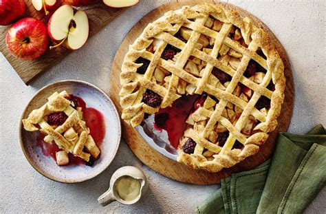Apple And Blackberry Pie Recipe Baking Recipes Tesco Real Food