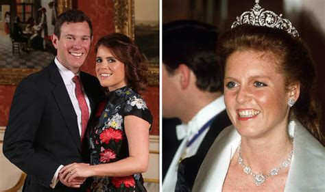 Eugenie Wedding Princess Tipped To Wear Fergie Tiara From Queen