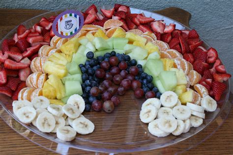 Rainbow Snacks Rainbow Fruit Platters Rainbow Birthday