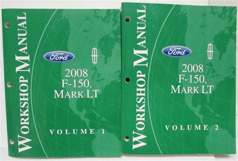 2008 Ford F 150 And Lincoln Mark Lt Pickup Truck Service Shop Manual Set