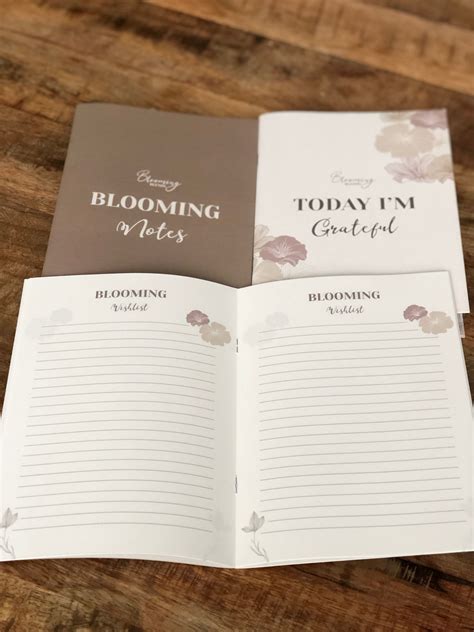 Blooming Notebooks Blooming Blends