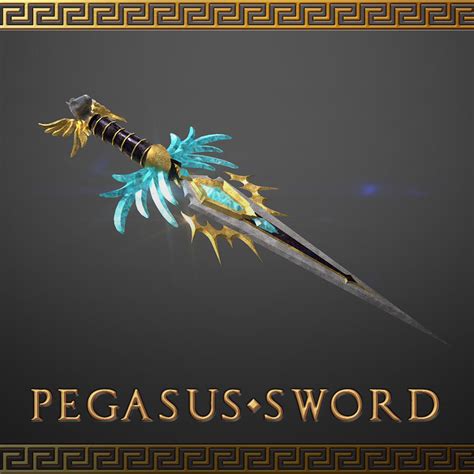 Artstation Epic Sword Pegasus Sword