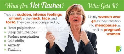Hot Flashes Symptom Information Menopause Now