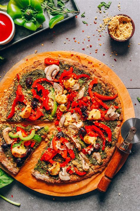 Sourdough adds delicious flavor to this homemade pizza crust. 69 Delicious Vegan Recipes That Will Help You Lose Weight