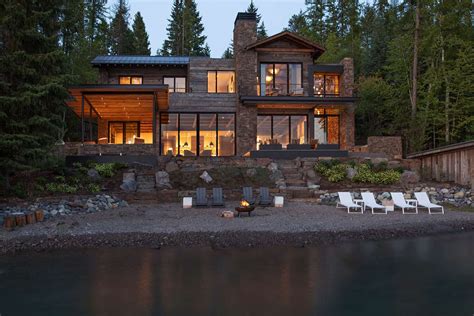 Modern Lake House Design Plans
