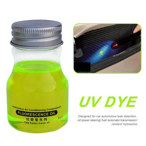 Universal Oil With Fluorescent Leak Detection Leak Test Uv Dye For Car
