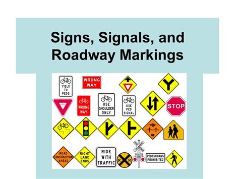 Listed in the table are phrases that you can use. Ch.2 Signs, Signals, & Roadways Markings Quiz Quiz - Quizizz