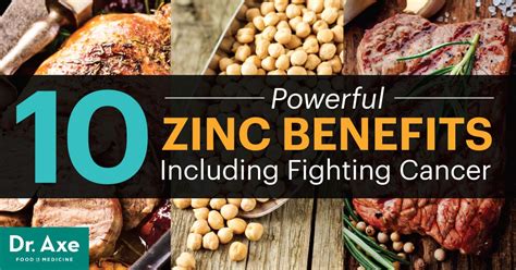 10 Powerful Zinc Benefits Including Fighting Cancer Dr Axe