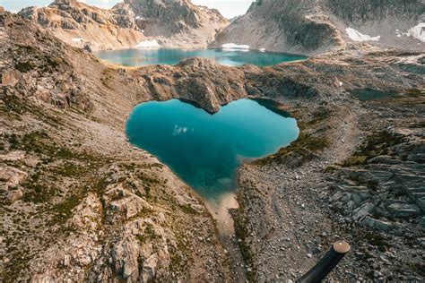Checking Out A Heart Shaped Lake Up In The Moutains A7riii Zeiss 18mm