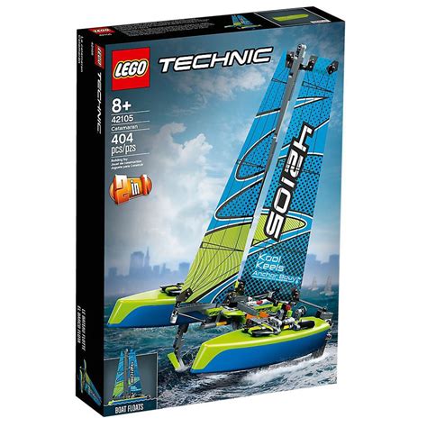 Lego Technic 42105 Catamaran Sailing Race Boat Floating Toy Block