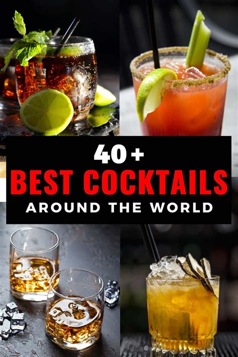 Best Cocktails Around The World How To Make Them Cocktail Recipes