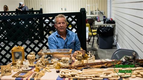 Master Woodcarver Gene Worlledge Showcases Decades Of Skill At State Fair Of West Virginia