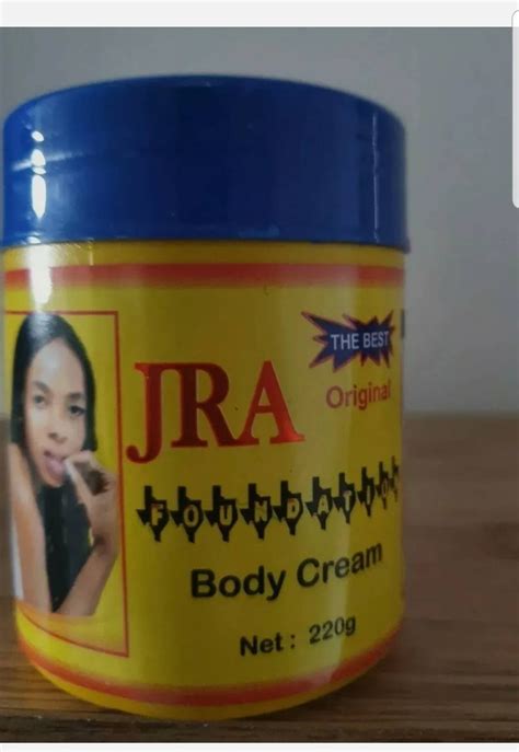 Jra Original Foundation Body Cream Both Face And Body 220g Etsy