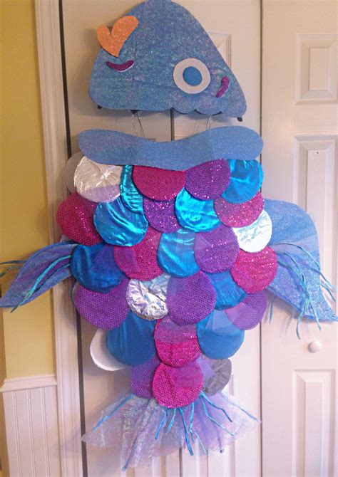 Rainbow Fish Costume For Book Character Day And Or Book Reading Used