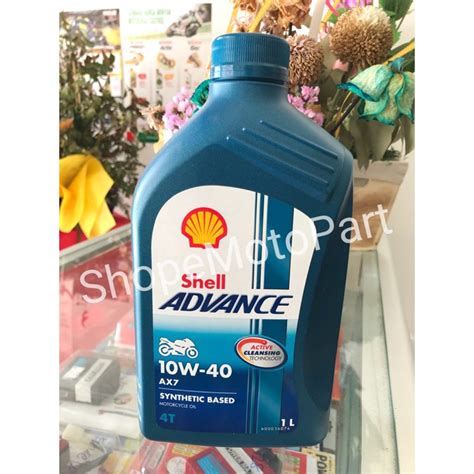 The best synthetic oil products offer more mileage, keep the engine cleaner, perform equally well in low and high temperatures, and protect your engine. 4T SHELL ADVANCE AX7 10W-40 1L API SM JASO MA2 SEMI ...