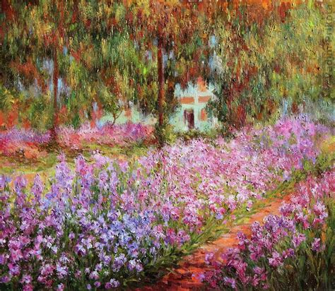 This is an incomplete list of works, including nearly all the finished paintings but excluding preparatory black and white sketches, by claude monet (french pronunciation: The Artists Garden At Giverny Painting by Claude Monet