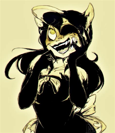 The Coffeelover Bendy And The Ink Machine Alice Angel Character Art
