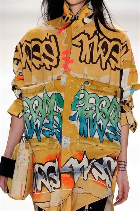 Graffiti Inspired Prints In The Concept Korea Group Show Yesterday Nyfw