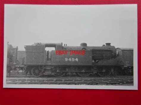 PHOTO LNER EX GNR CLASS N2 LOCO NO 9494 AT KINGS CROSS 1957 BR 69494 EBay