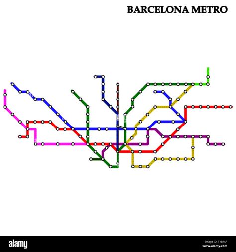 Adelaide Kr Do Pr T Se Barcelona Underground Map Opatrn Dvacet Zosobn N