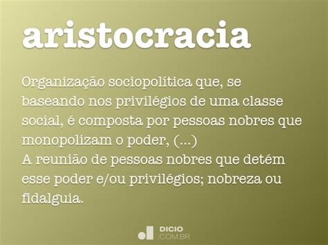 Definicion De Aristocracia Que Es Y Concepto Images